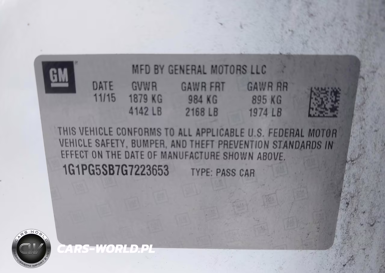 2016 Chevrolet Cruze Limited Ltz Auto VIN:1G1PG5SB7G7223653 - 9