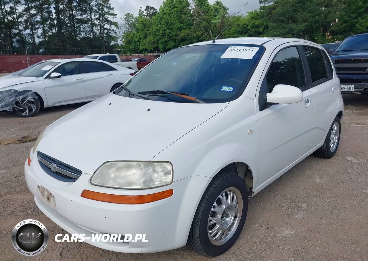 2006 Chevrolet Aveo Ls VIN:KL1TD66636B669769 - 2