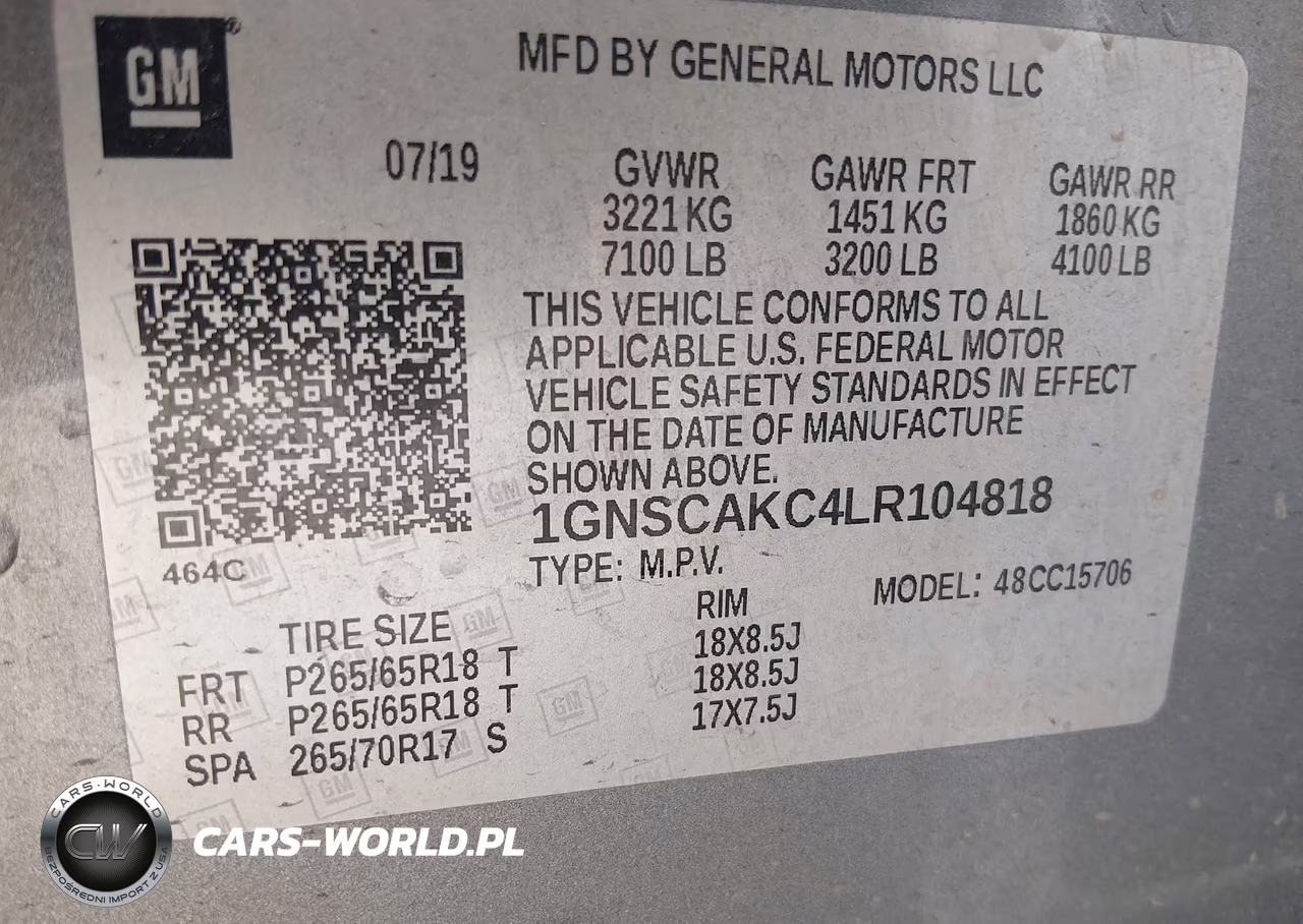 2020 Chevrolet Tahoe 2Wd Ls VIN:1GNSCAKC4LR104818 - 9