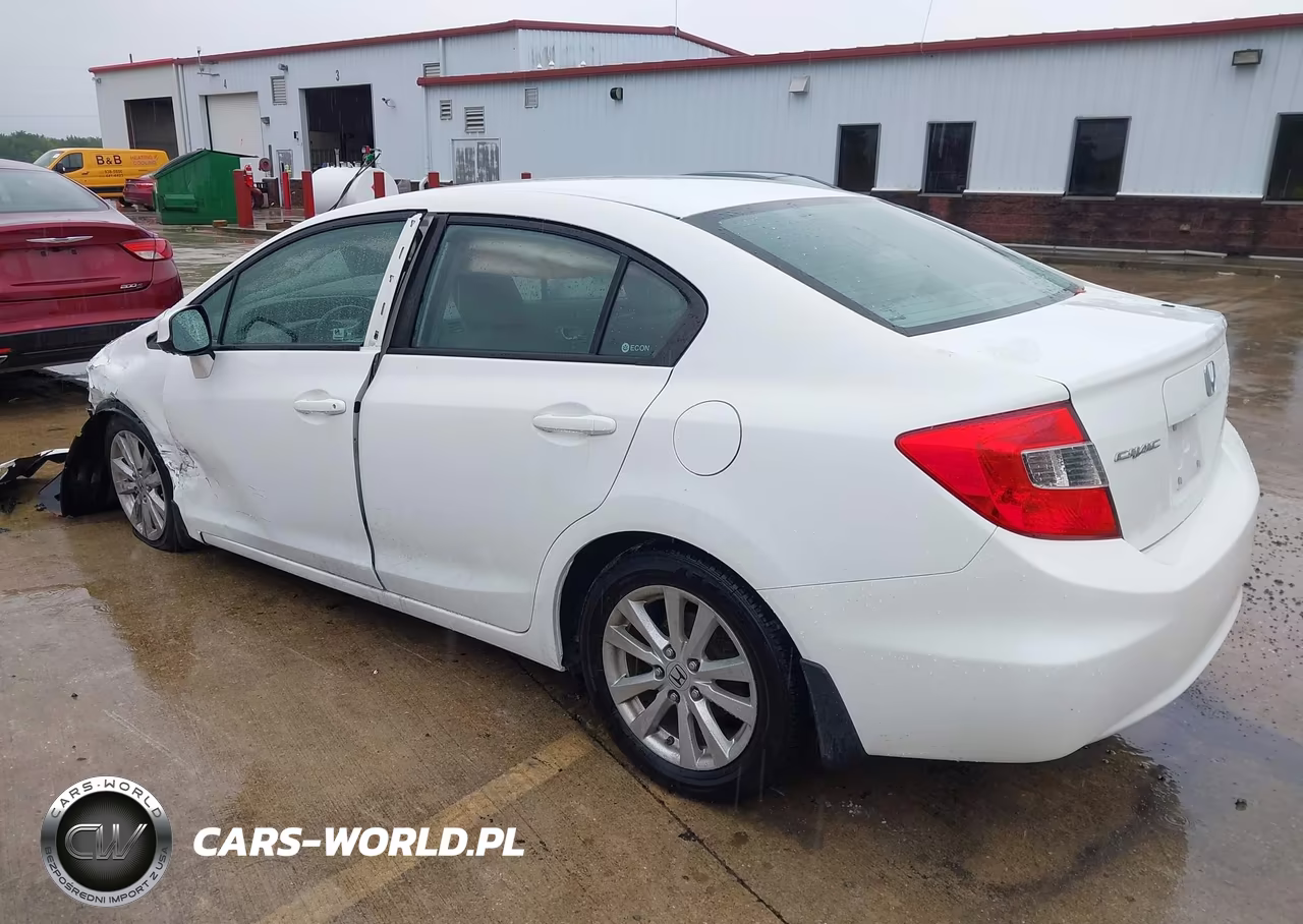 2012 Honda Civic Ex-L VIN:19XFB2F96CE006760 - 3