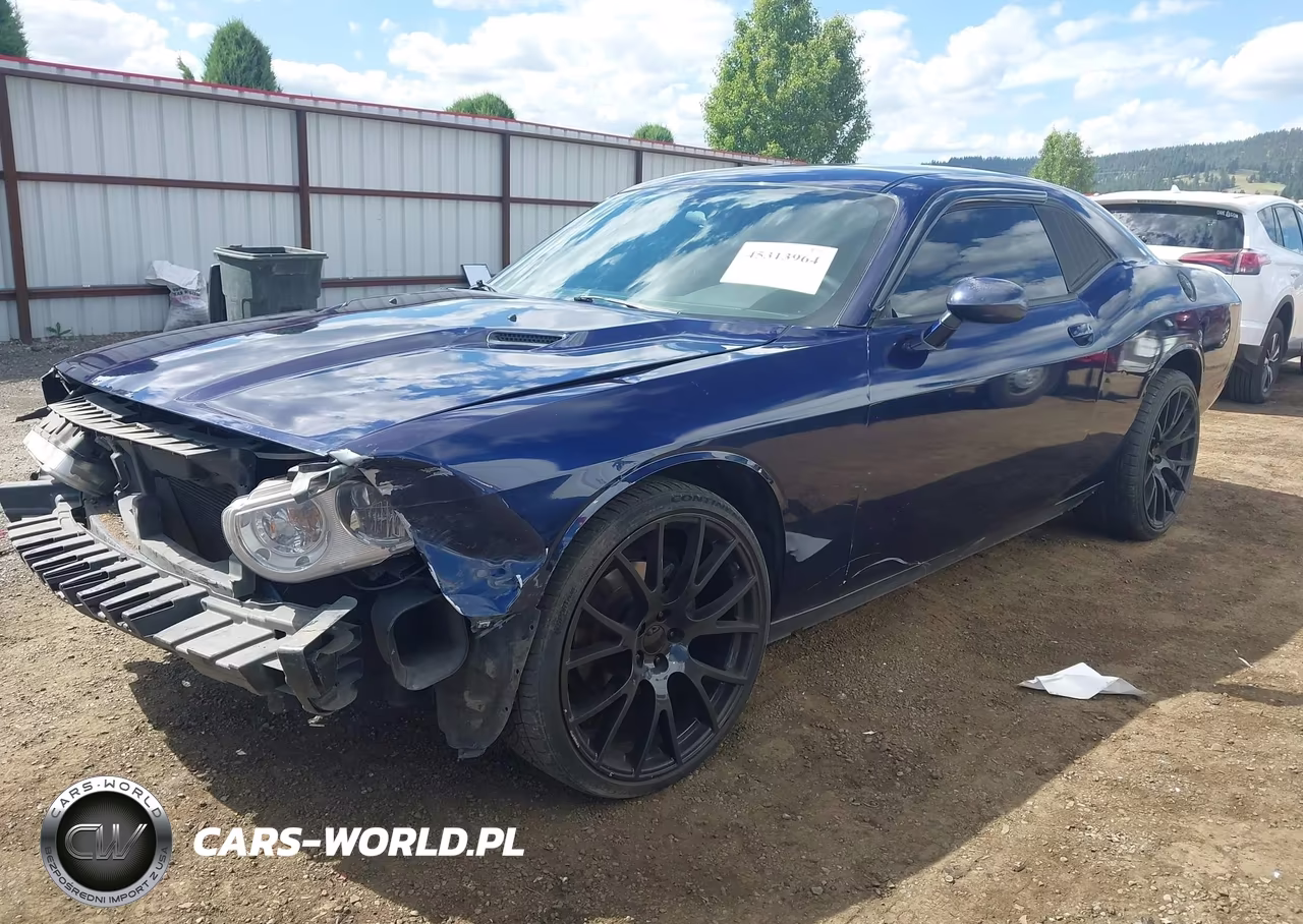 2014 Dodge Challenger Sxt VIN:2C3CDYAG3EH208604 - 2