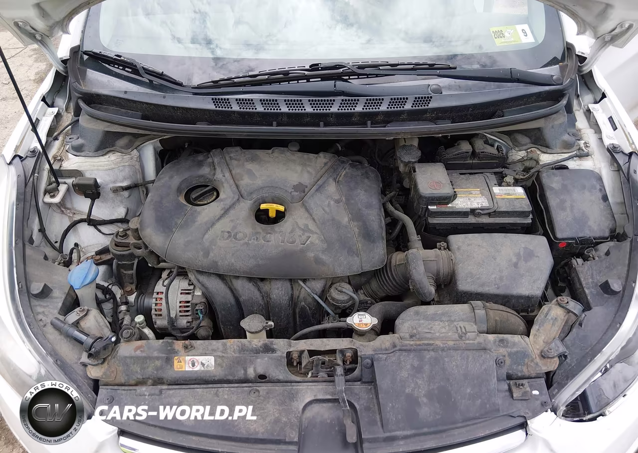 2014 Hyundai Elantra Se VIN:5NPDH4AE9EH468699 - 10