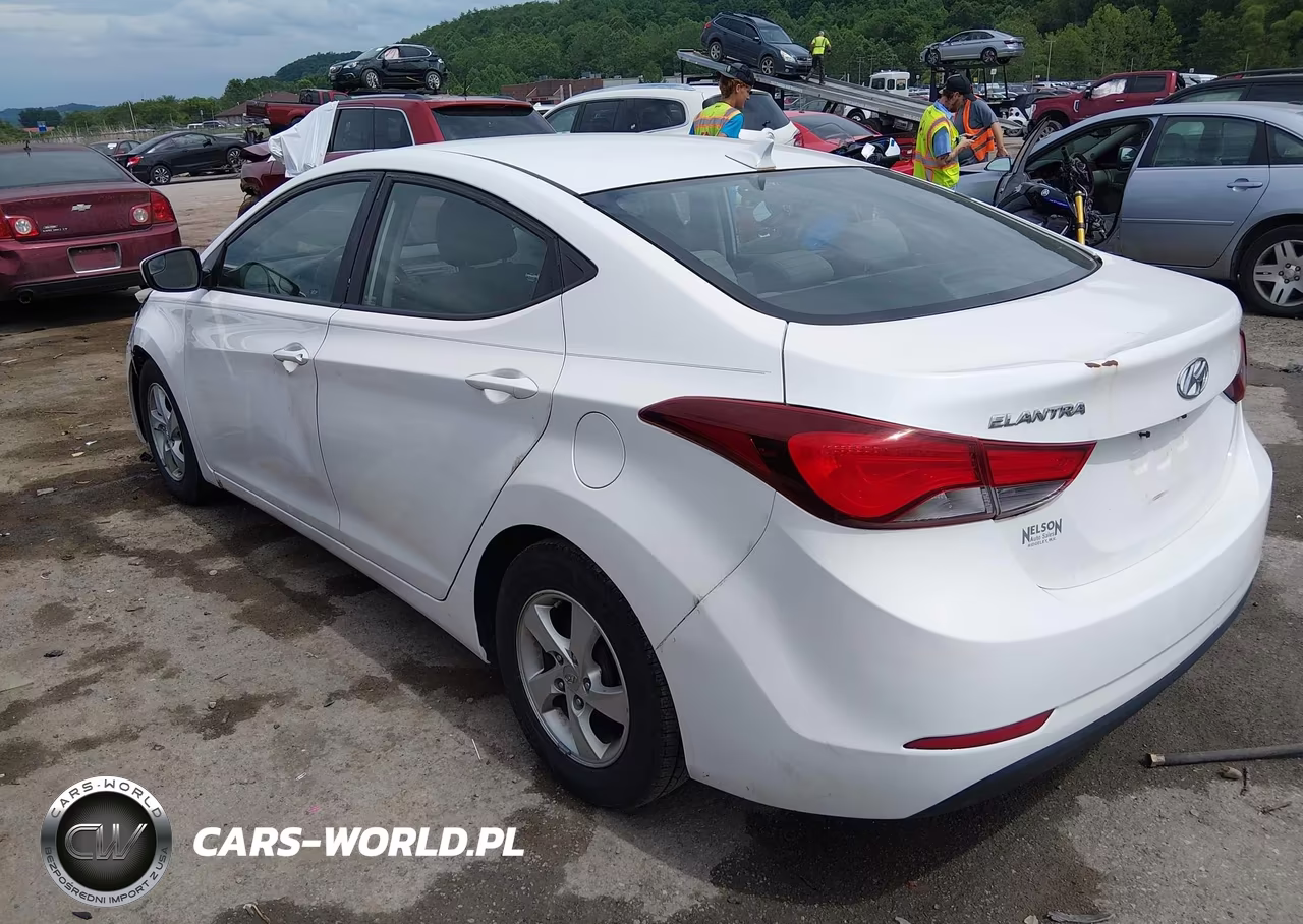2014 Hyundai Elantra Se VIN:5NPDH4AE9EH468699 - 3