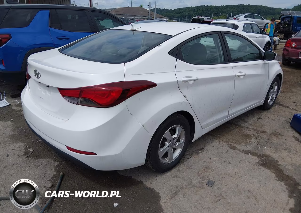 2014 Hyundai Elantra Se VIN:5NPDH4AE9EH468699 - 4