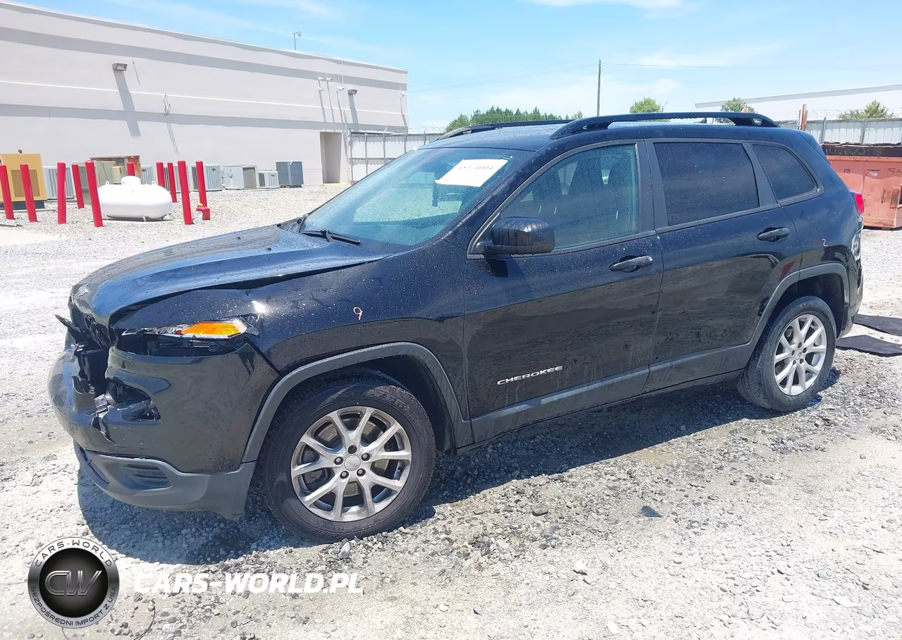 2017 Jeep Cherokee Sport Fwd VIN:1C4PJLAB7HW591921 - 2