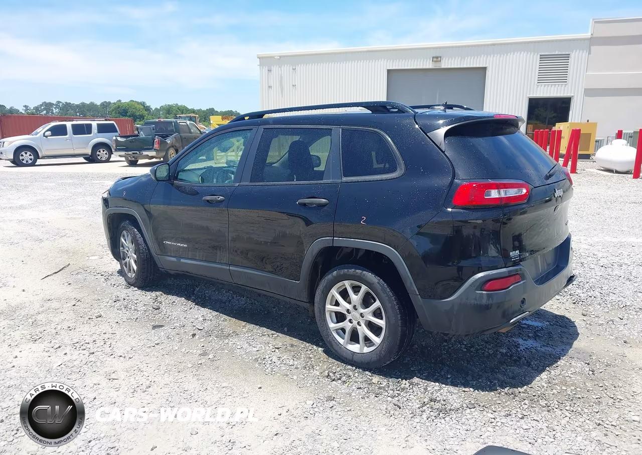 2017 Jeep Cherokee Sport Fwd VIN:1C4PJLAB7HW591921 - 3