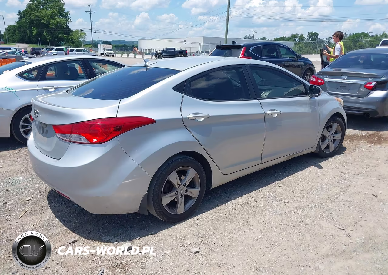 2012 Hyundai Elantra Gls (Ulsan Plant) VIN:KMHDH4AE0CU328751 - 2