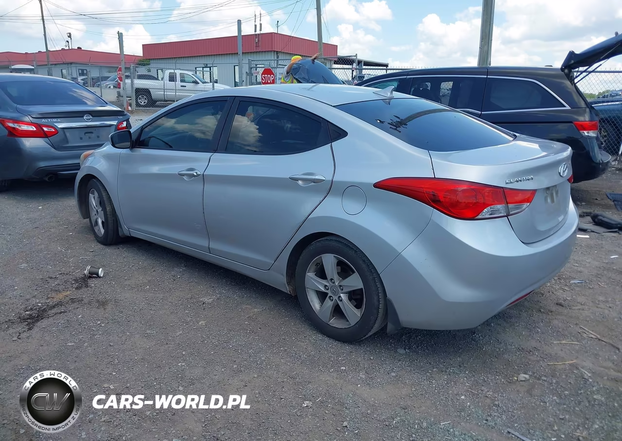 2012 Hyundai Elantra Gls (Ulsan Plant) VIN:KMHDH4AE0CU328751 - 3