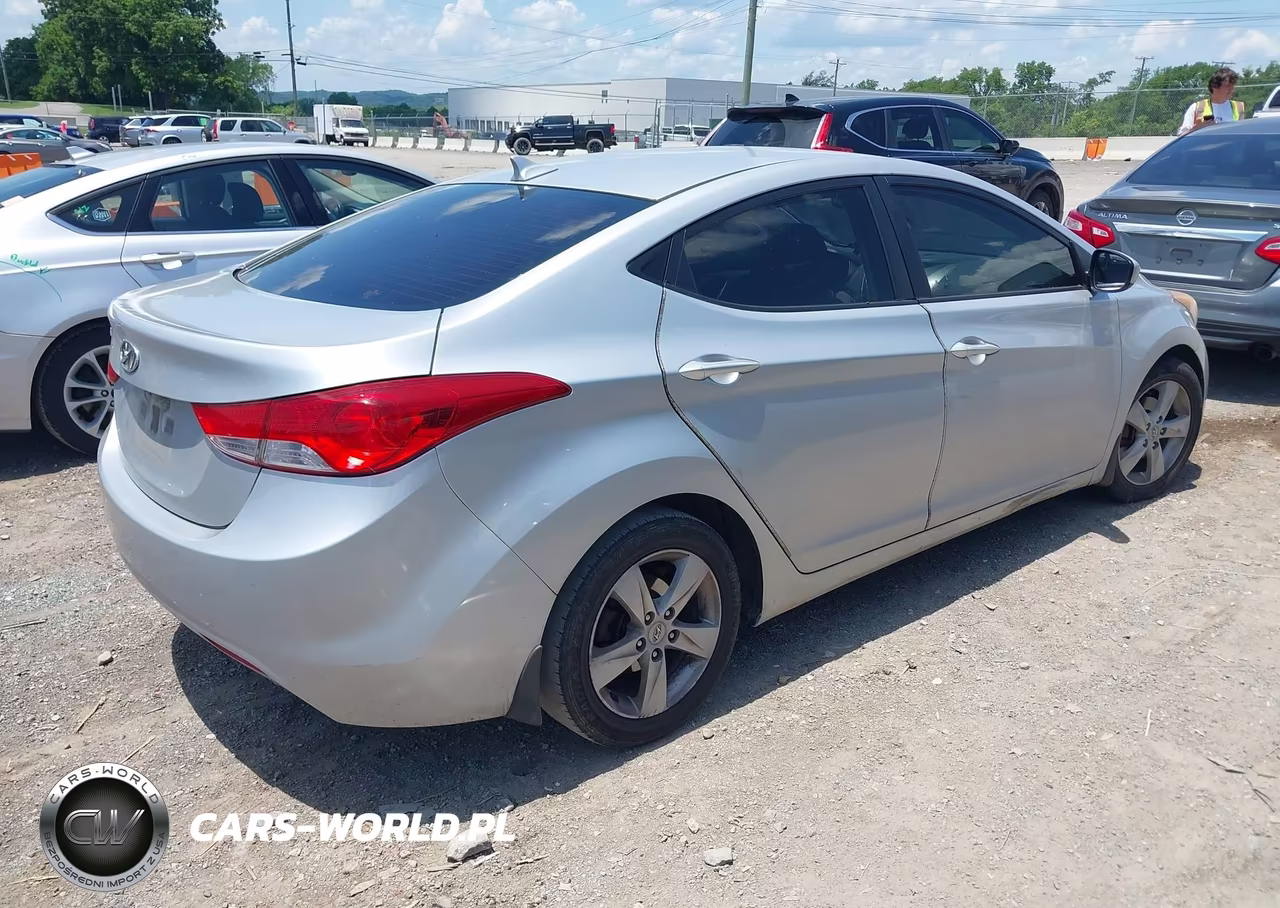 2012 Hyundai Elantra Gls (Ulsan Plant) VIN:KMHDH4AE0CU328751 - 4