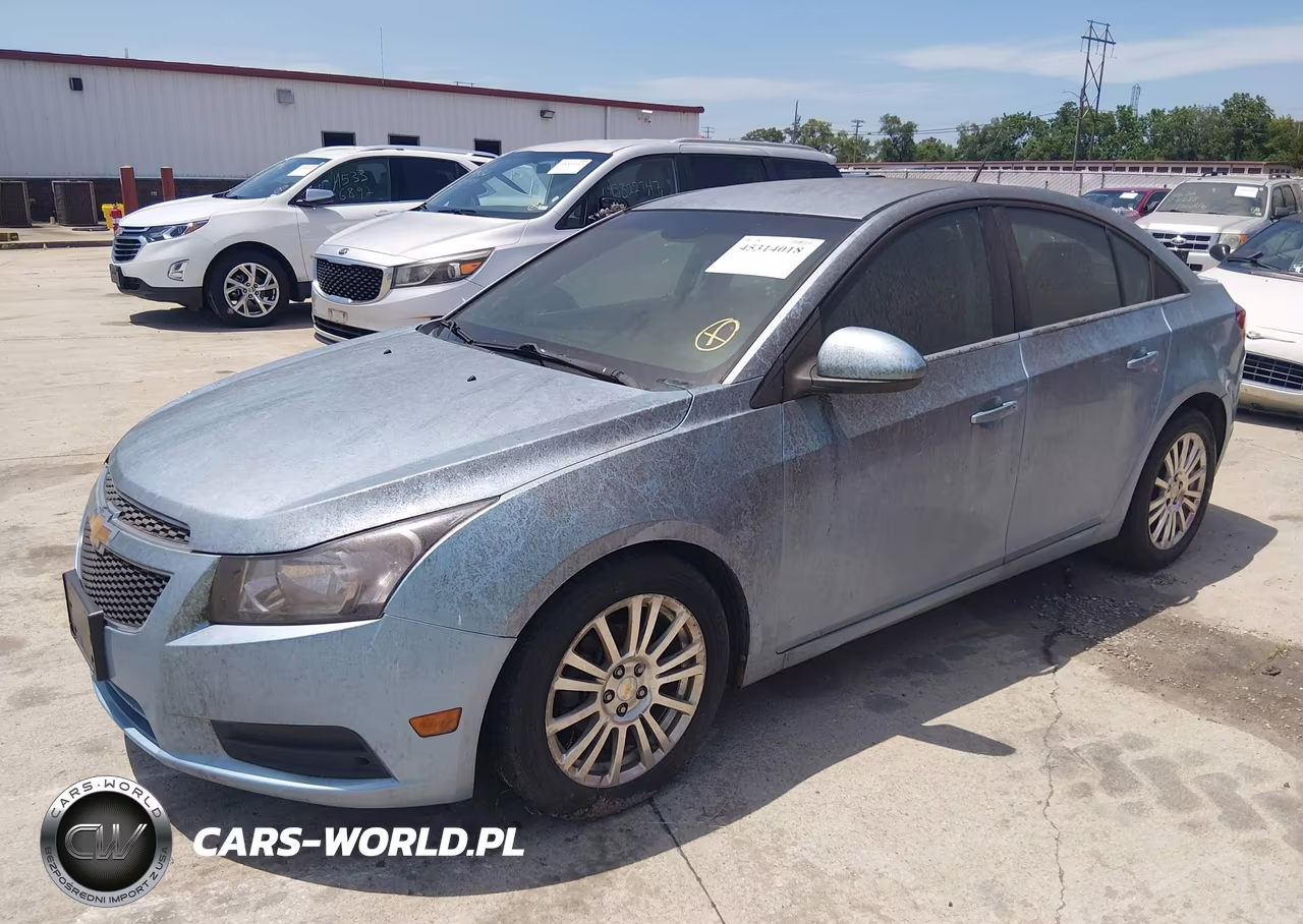 2012 Chevrolet Cruze Eco VIN:1G1PK5SC7C7103367 - 2