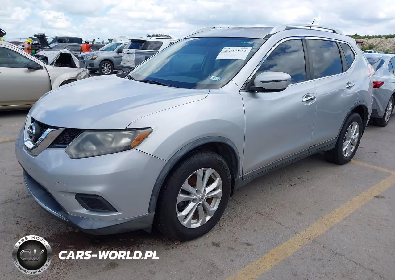 2016 Nissan Rogue Sv VIN:KNMAT2MT0GP666627 - 2