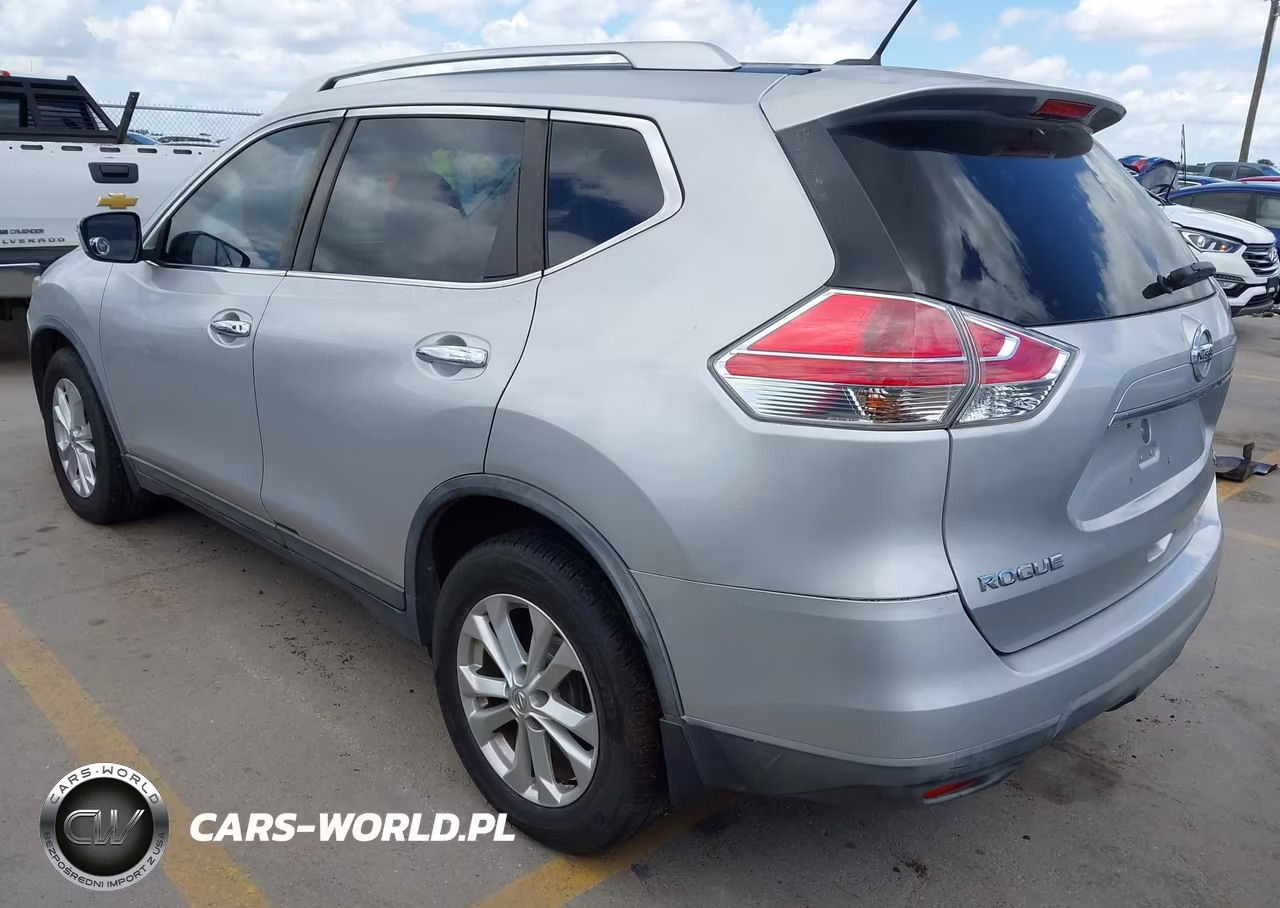 2016 Nissan Rogue Sv VIN:KNMAT2MT0GP666627 - 3