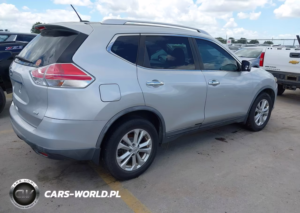 2016 Nissan Rogue Sv VIN:KNMAT2MT0GP666627 - 4