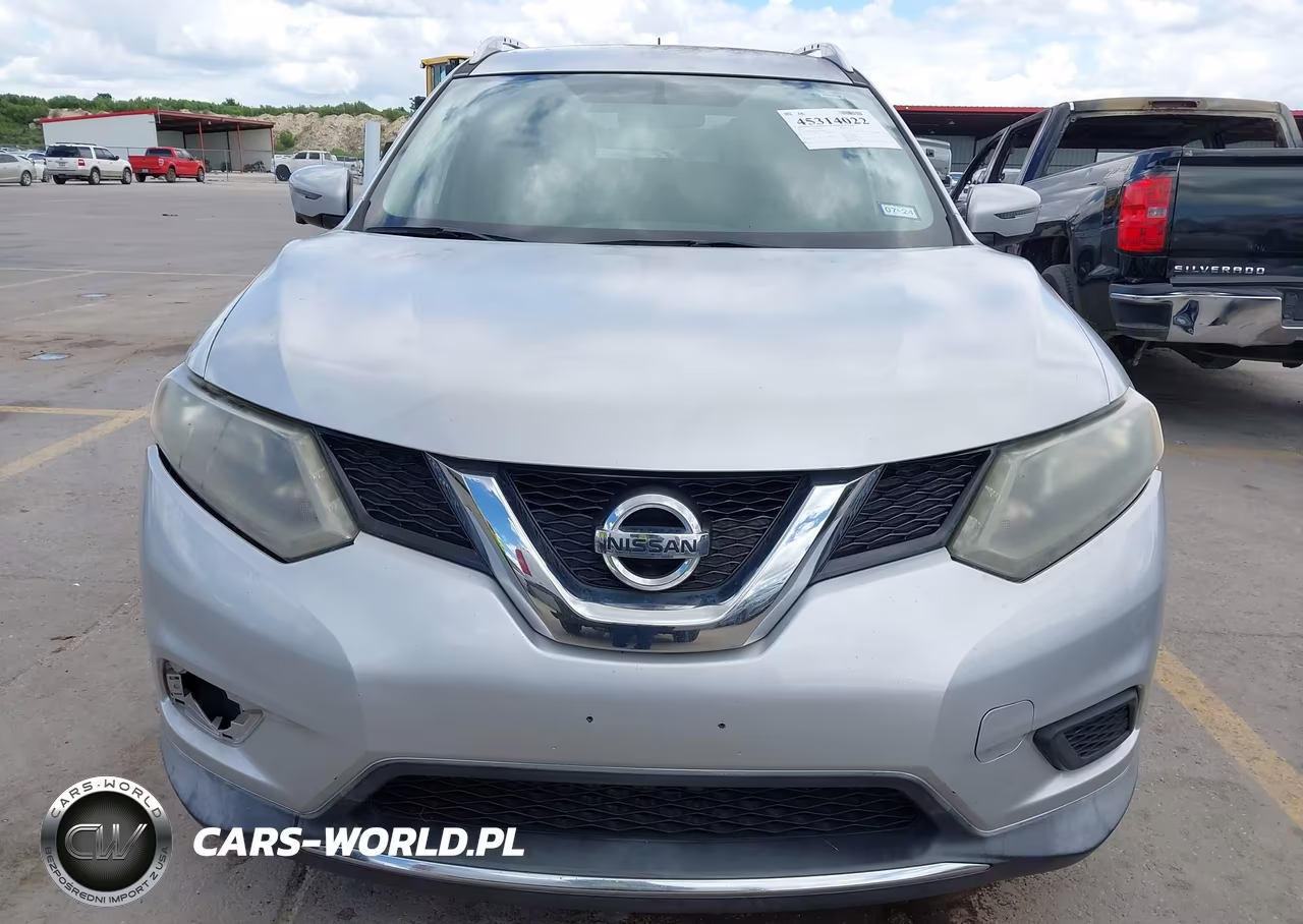 2016 Nissan Rogue Sv VIN:KNMAT2MT0GP666627 - 6