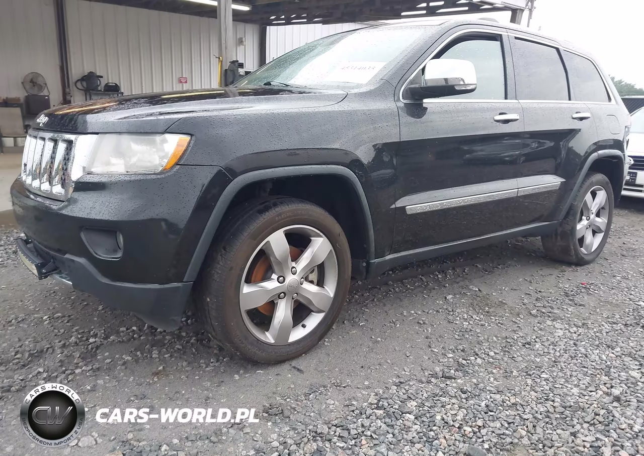 2012 Jeep Grand Cherokee Overland VIN:1C4RJFCT8CC250277 - 2