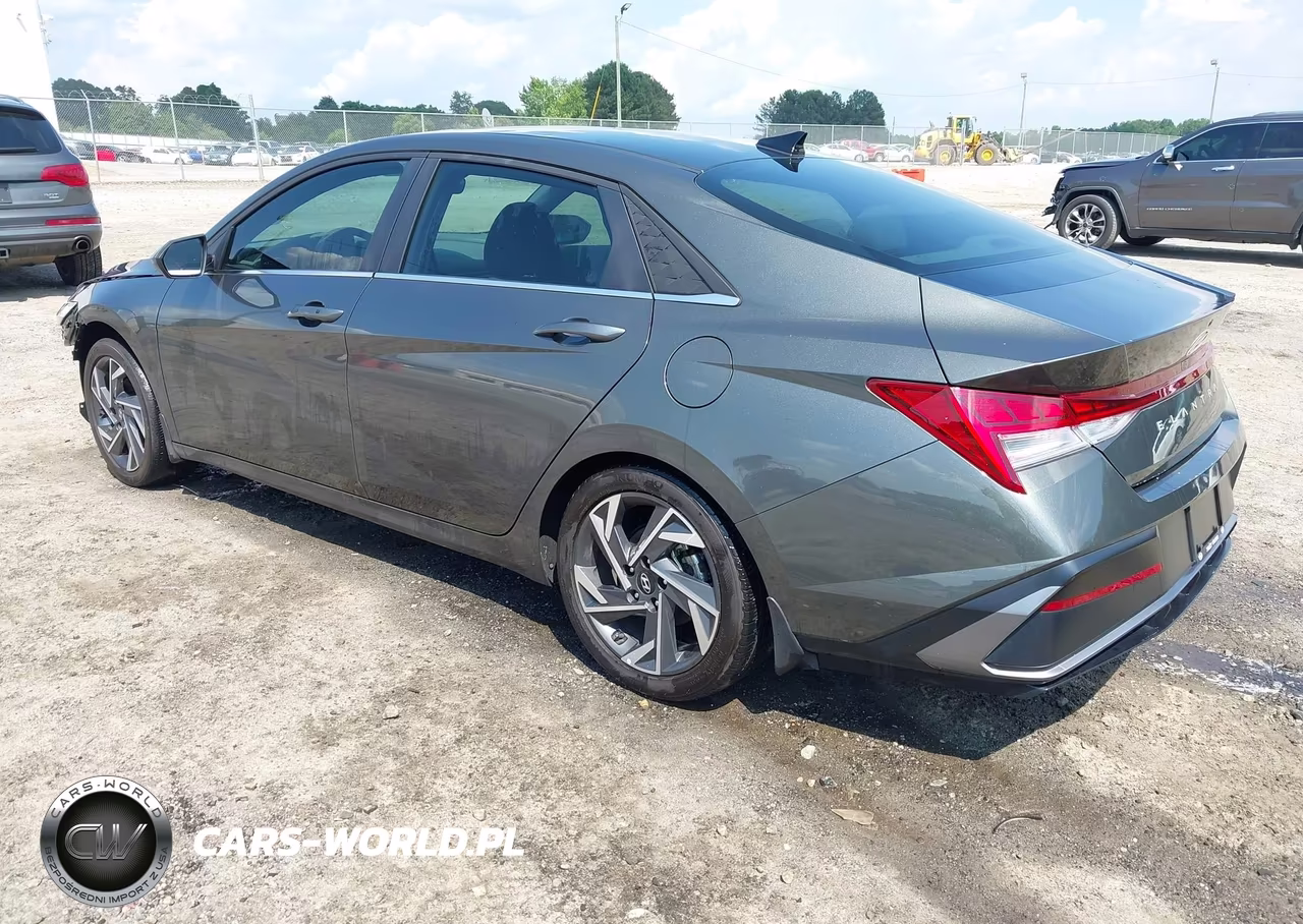 2024 Hyundai Elantra Sel VIN:KMHLS4DG5RU704119 - 3