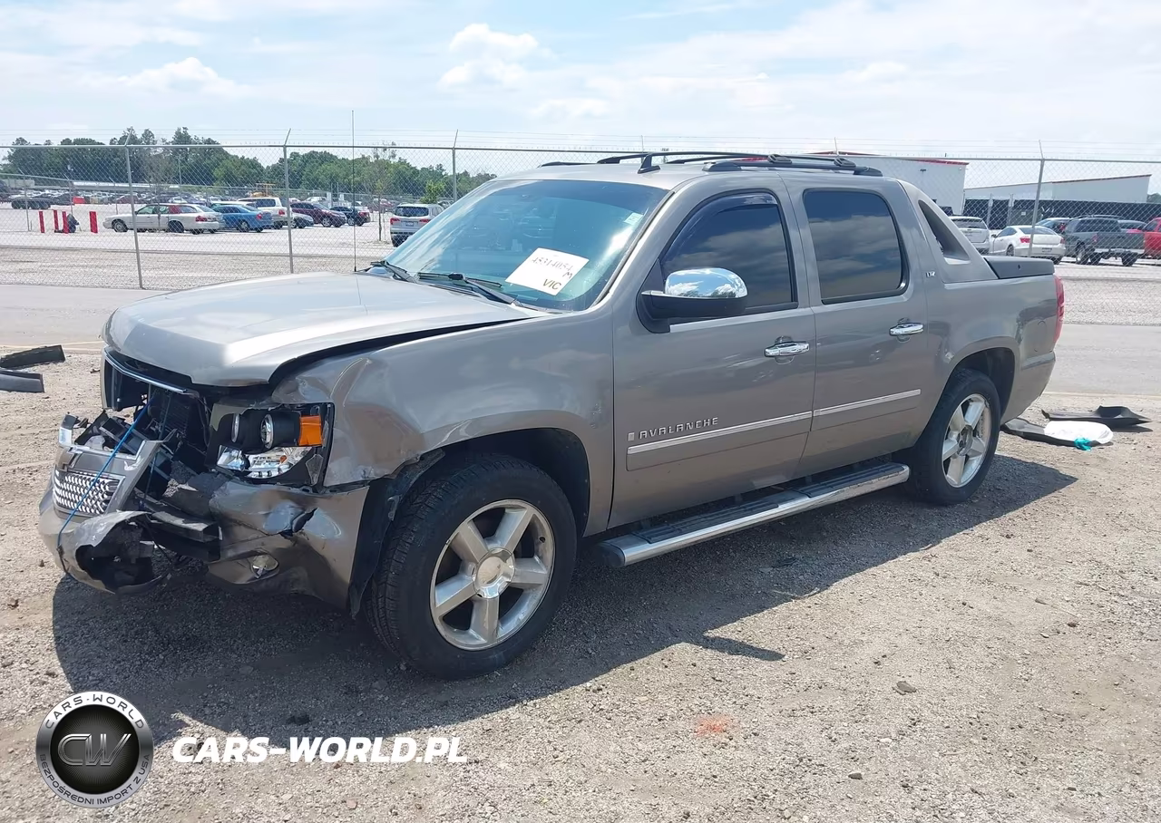 2009 Chevrolet Avalanche 1500 Ltz VIN:3GNFK32379G109486 - 2