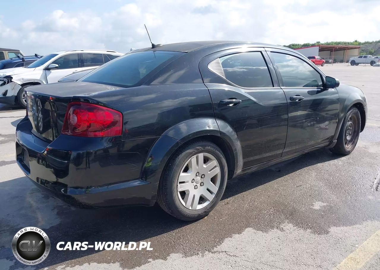 2012 Dodge Avenger Se VIN:1C3CDZAB0CN243423 - 4