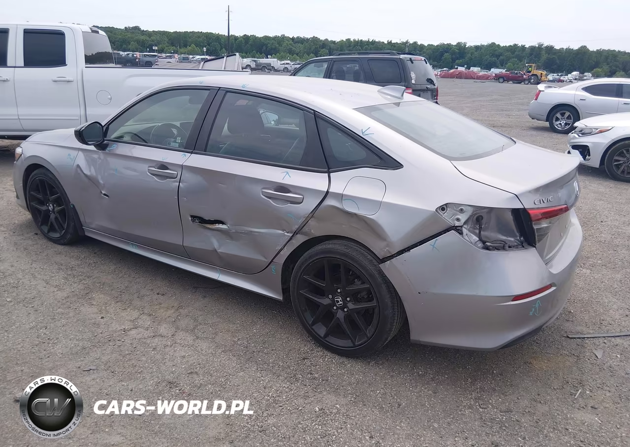 2022 Honda Civic Sport VIN:2HGFE2F58NH578393 - 3