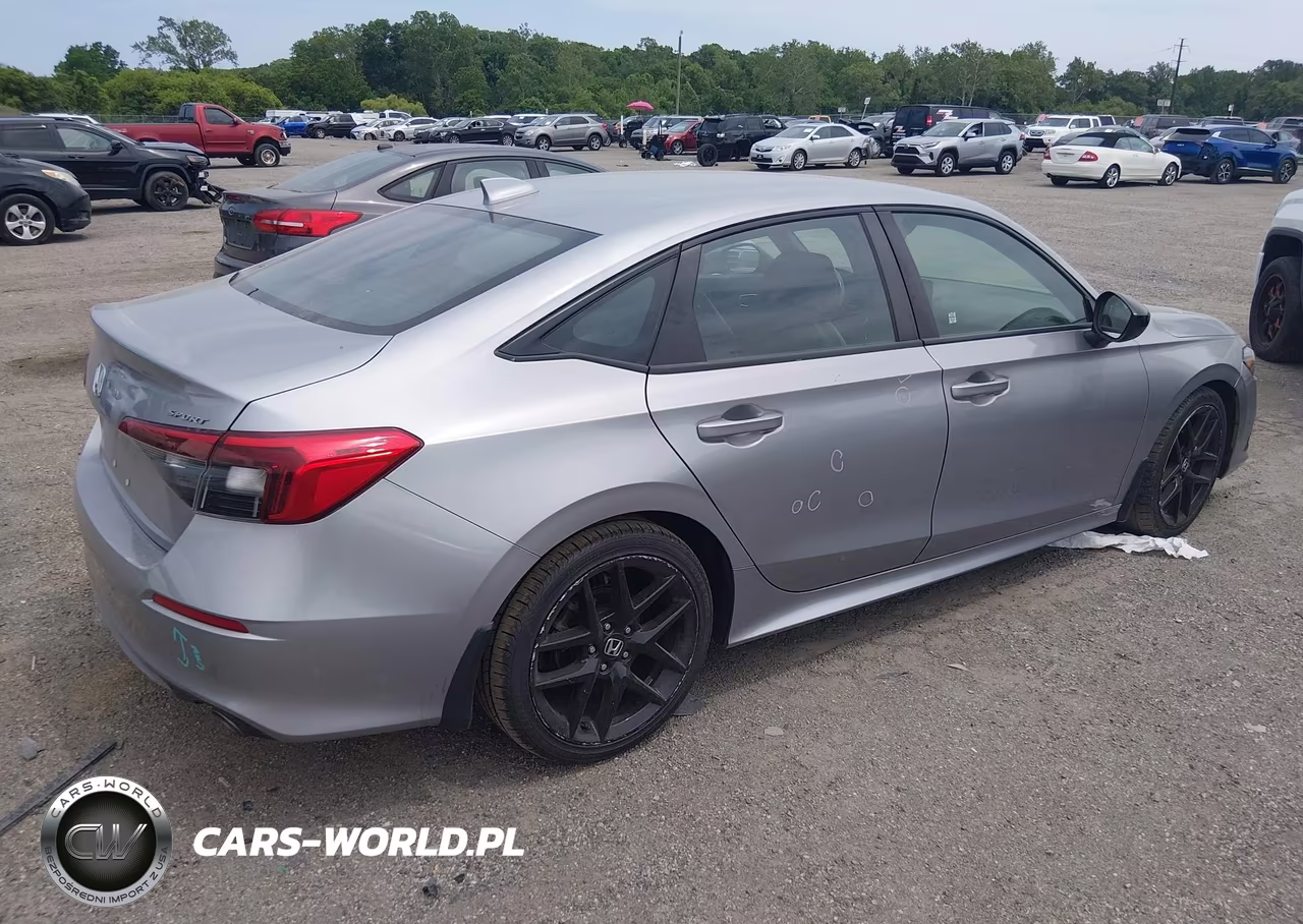 2022 Honda Civic Sport VIN:2HGFE2F58NH578393 - 4