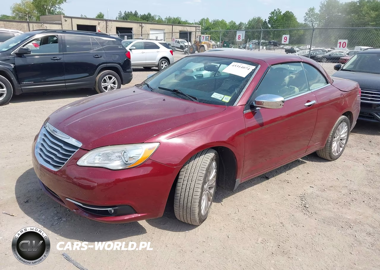 2011 Chrysler 200 Limited VIN:1C3BC7EG8BN614349 - 2