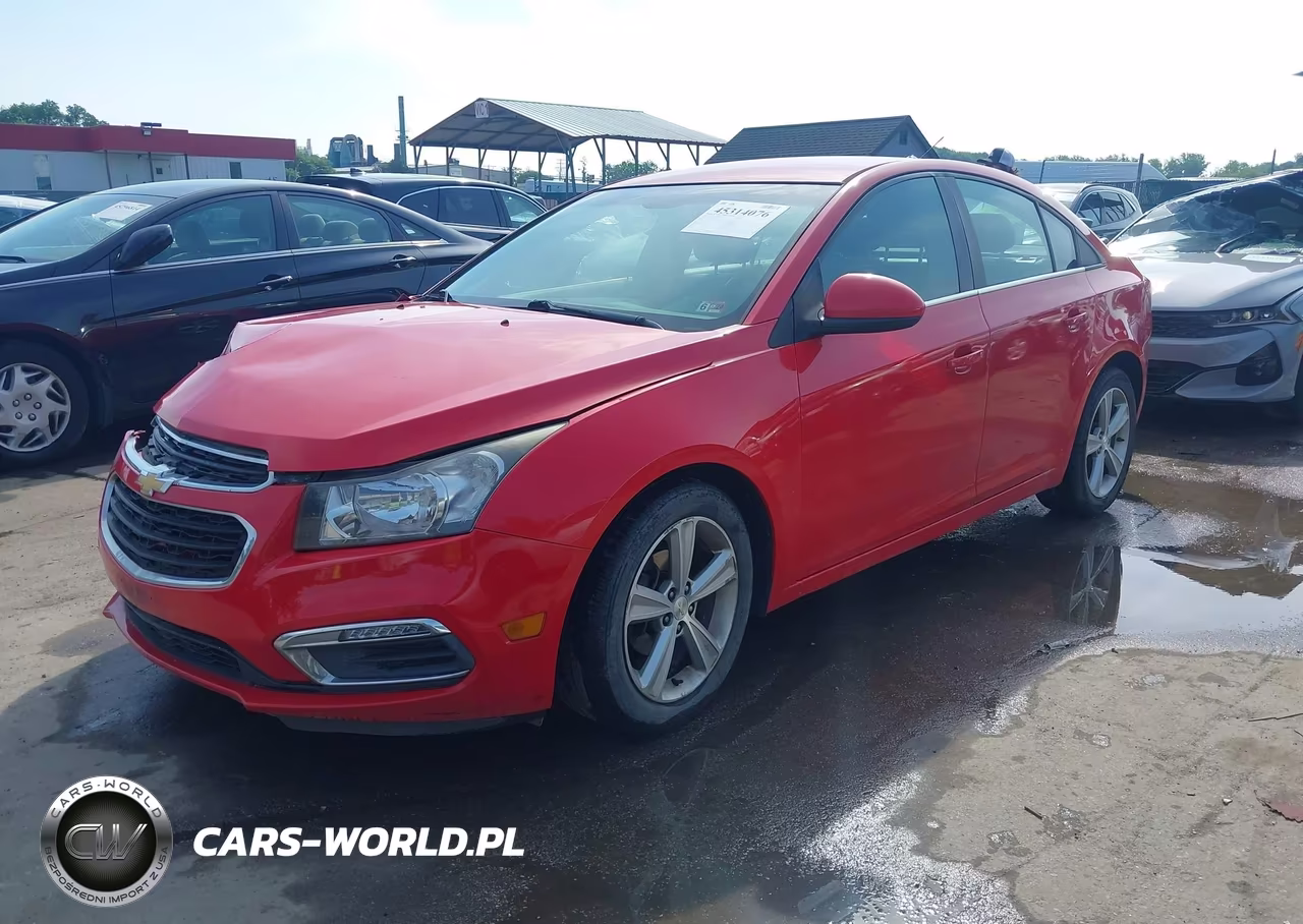 2015 Chevrolet Cruze 2Lt Auto VIN:1G1PE5SB9F7274222 - 2