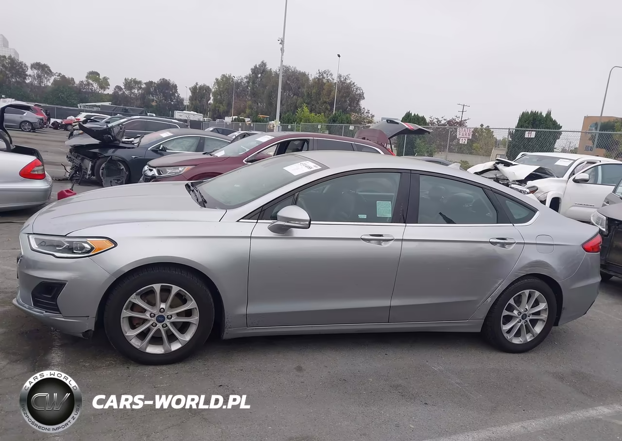 2020 Ford Fusion Hybrid Sel VIN:3FA6P0MU0LR189357 - 14