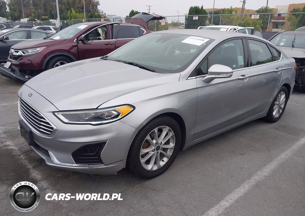 2020 Ford Fusion Hybrid Sel VIN:3FA6P0MU0LR189357 - 2