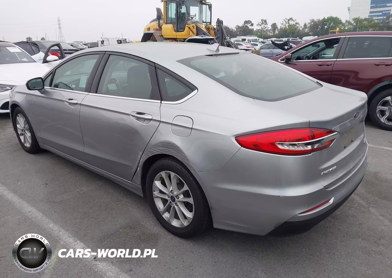 2020 Ford Fusion Hybrid Sel VIN:3FA6P0MU0LR189357 - 3