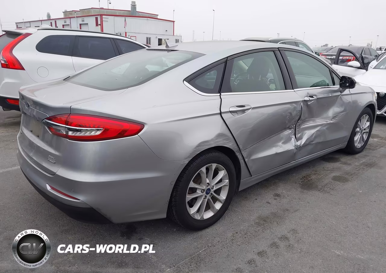 2020 Ford Fusion Hybrid Sel VIN:3FA6P0MU0LR189357 - 4