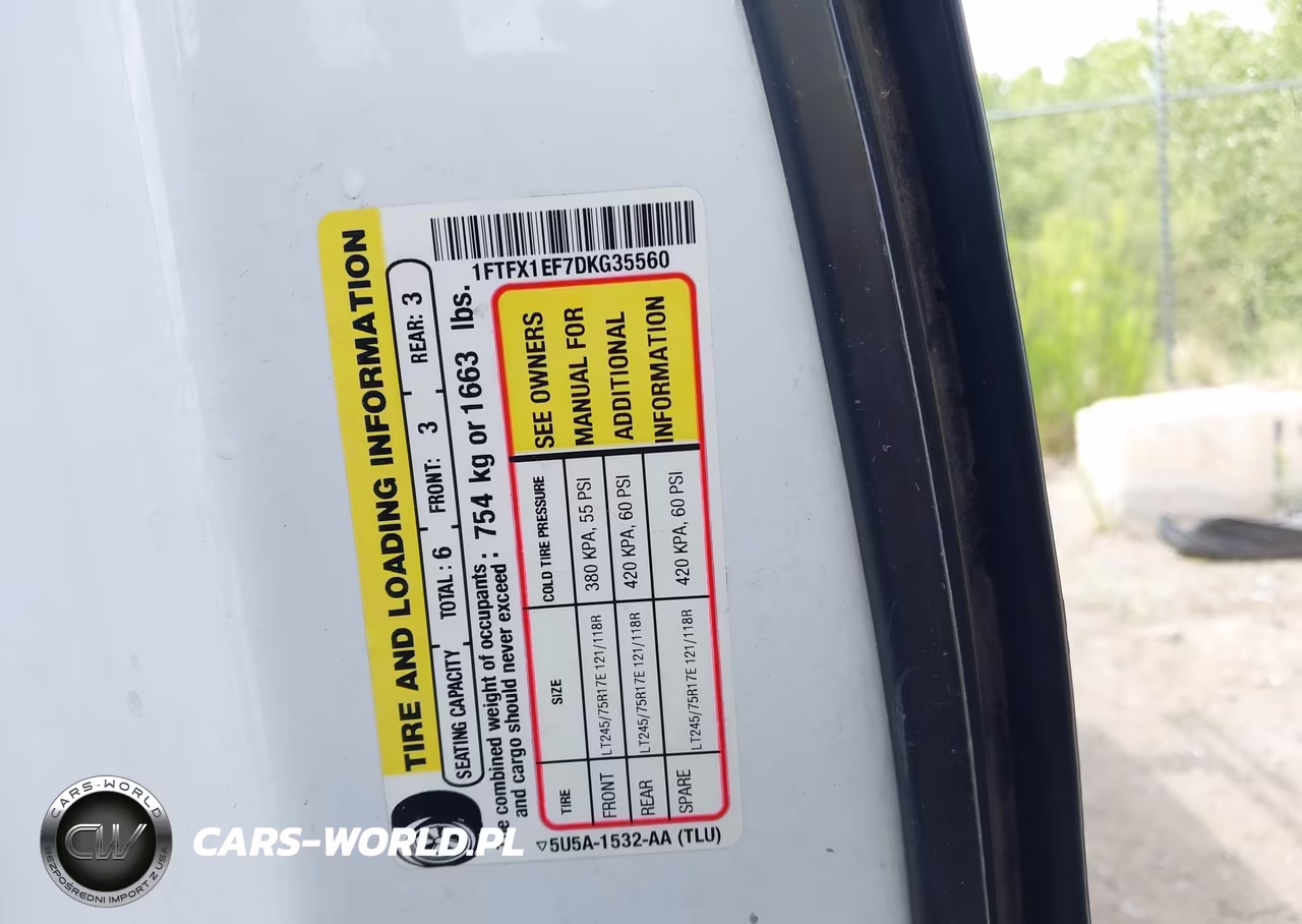 2013 Ford F-150 Xl VIN:1FTFX1EF7DKG35560 - 9