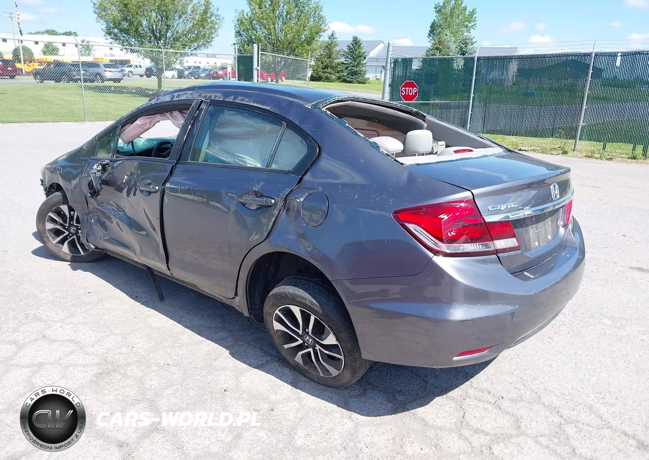 2015 Honda Civic Ex VIN:19XFB2F81FE279729 - 3