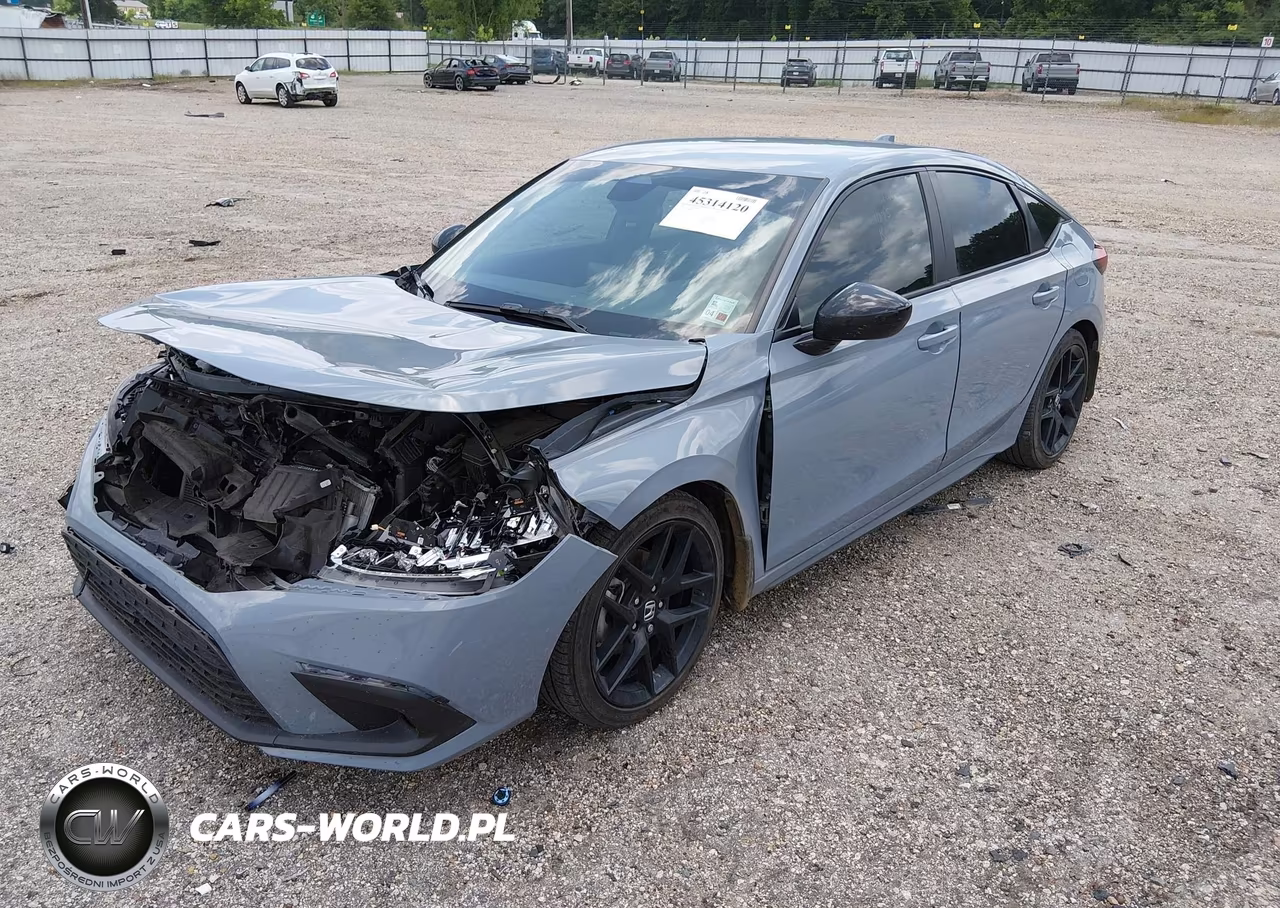 2024 Honda Civic Sport VIN:19XFL2H88RE021075 - 2