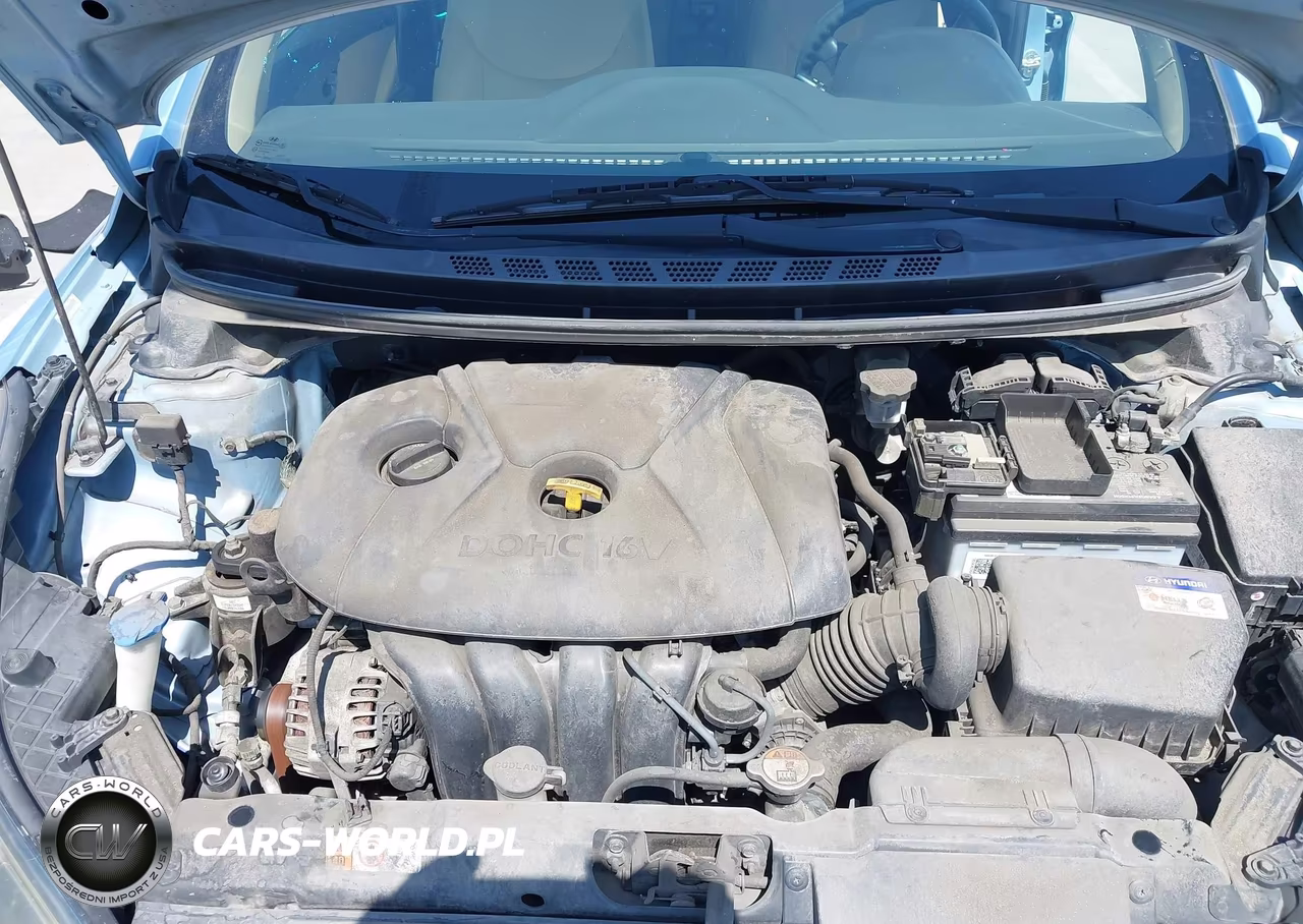 2013 Hyundai Elantra Gls VIN:KMHDH4AEXDU731170 - 10