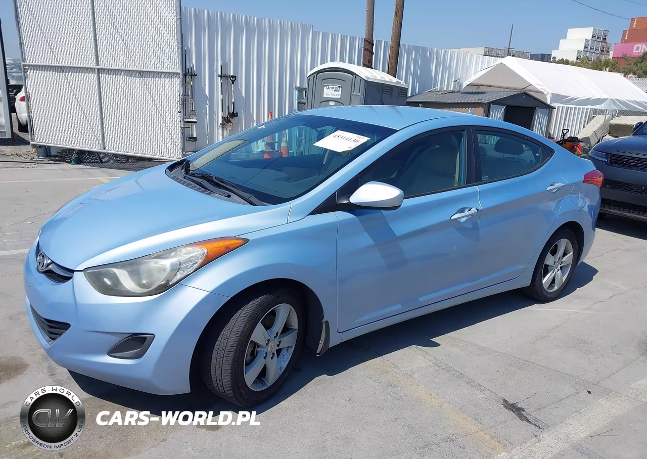 2013 Hyundai Elantra Gls VIN:KMHDH4AEXDU731170 - 2
