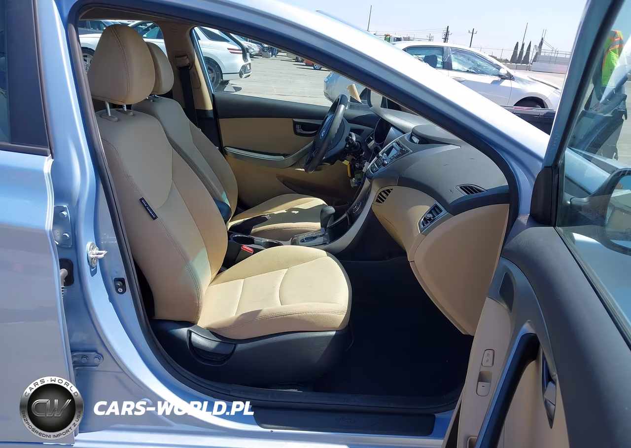 2013 Hyundai Elantra Gls VIN:KMHDH4AEXDU731170 - 5