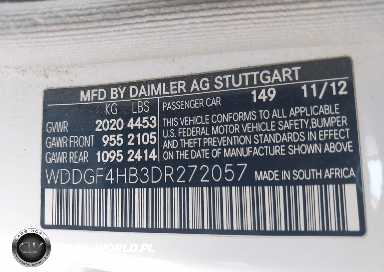 2013 Mercedes-Benz C 250 Sport VIN:WDDGF4HB3DR272057 - 9