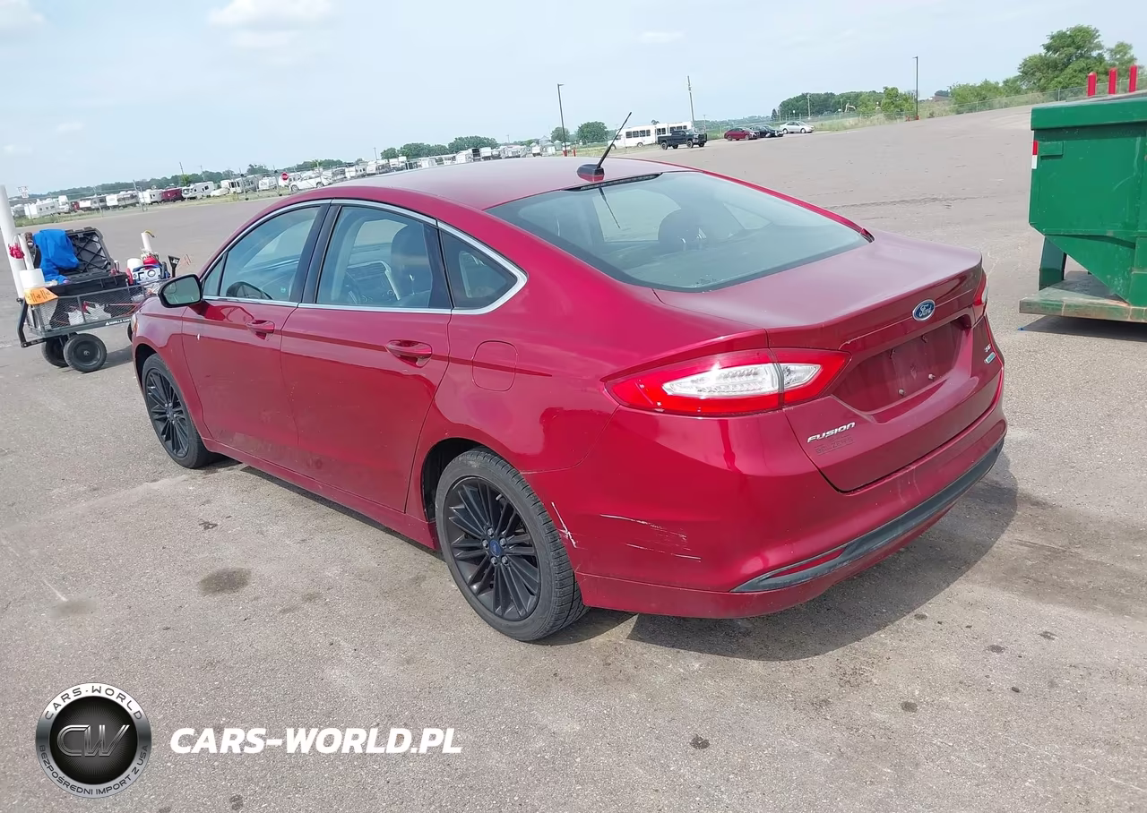 2014 Ford Fusion Se VIN:3FA6P0HD0ER298768 - 3