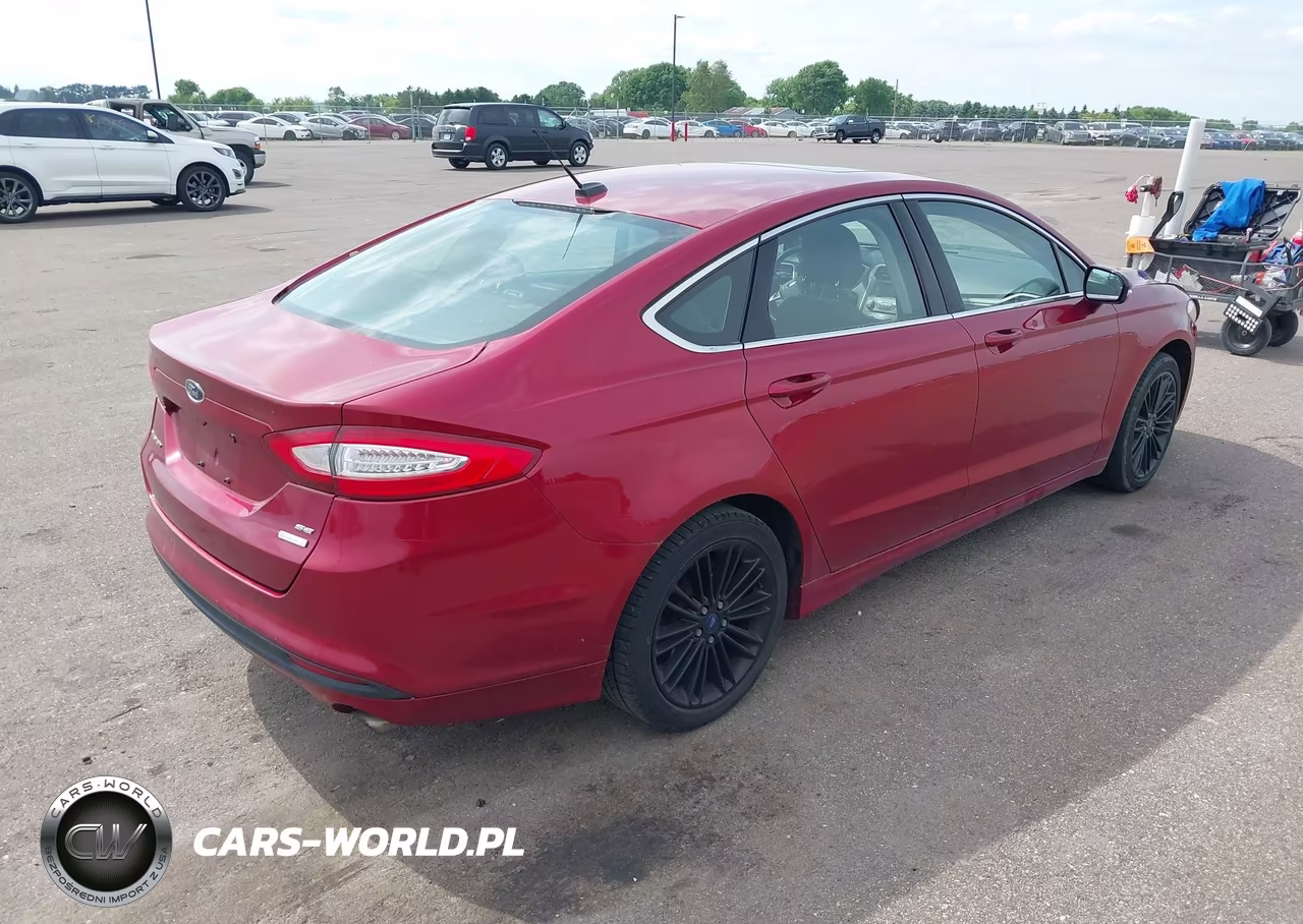 2014 Ford Fusion Se VIN:3FA6P0HD0ER298768 - 4