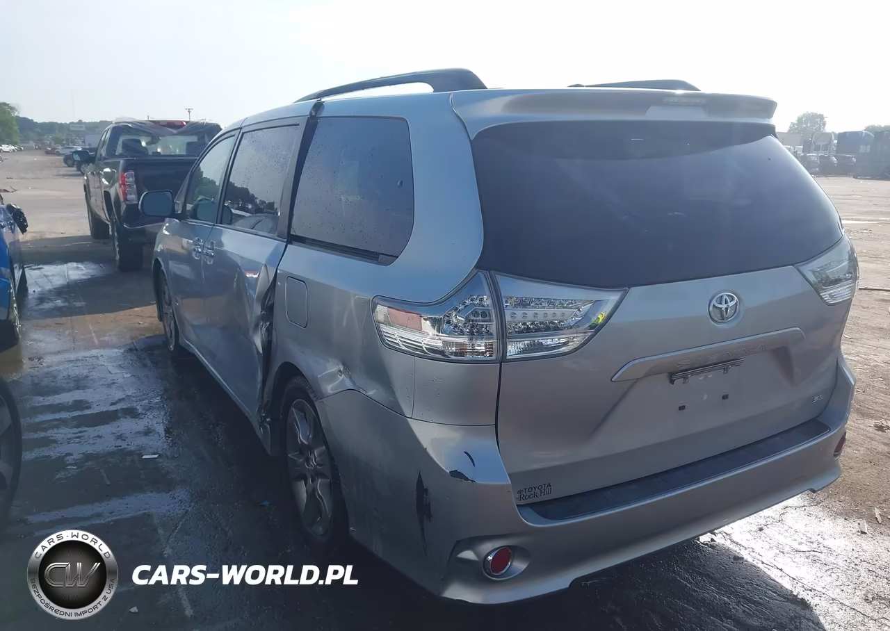 2015 Toyota Sienna Se 8 Passenger VIN:5TDXK3DC2FS529079 - 3