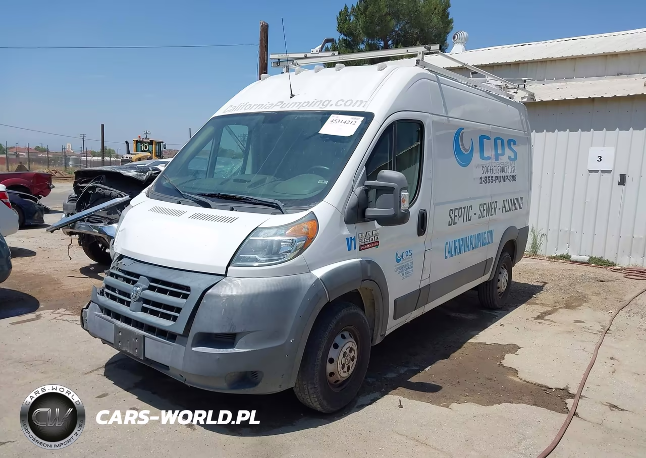 2014 Ram Promaster 2500 High Roof VIN:3C6TRVCGXEE104686 - 2