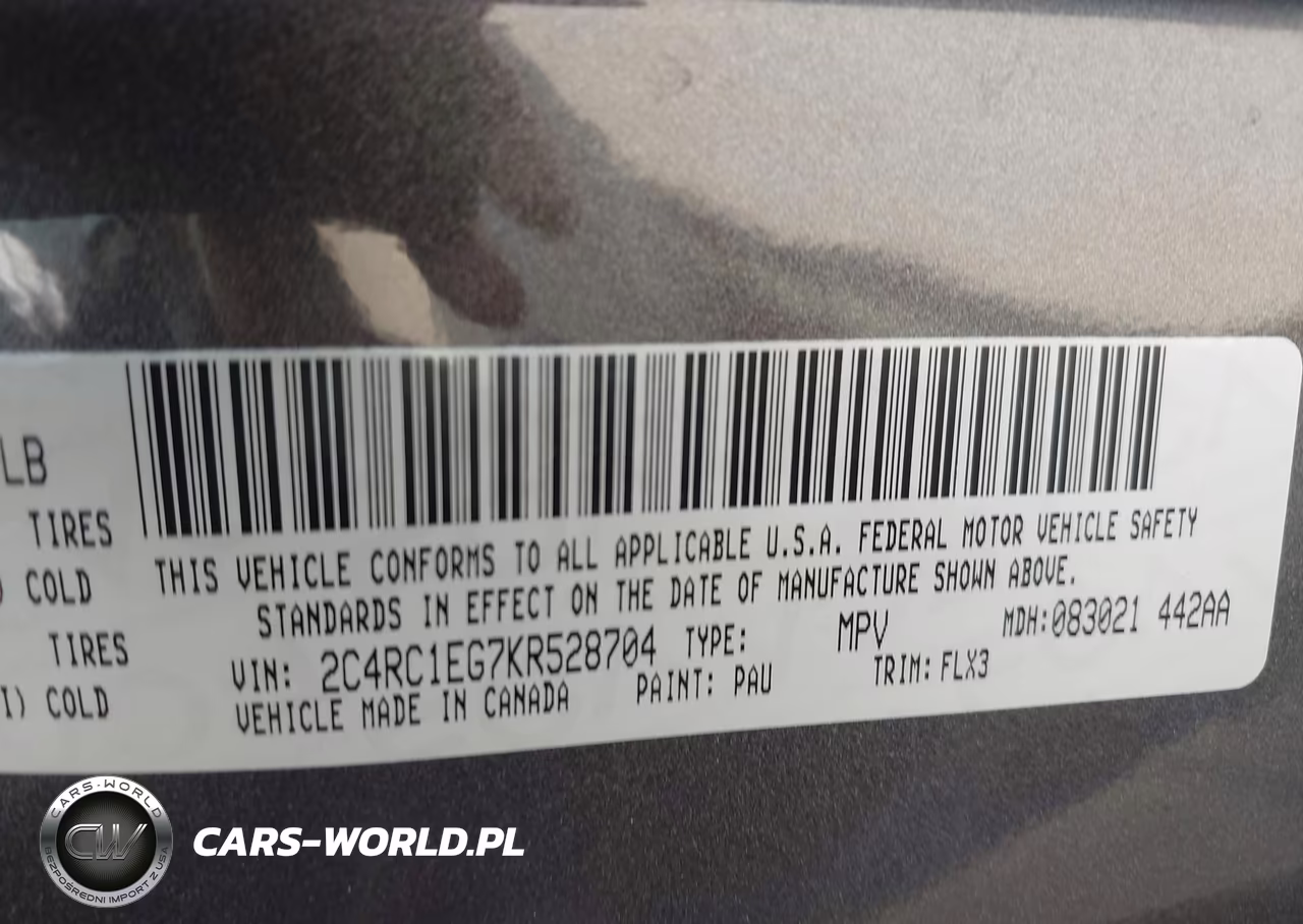 2019 Chrysler Pacifica Touring L Plus VIN:2C4RC1EG7KR528704 - 9