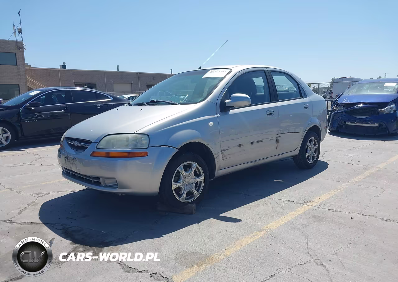 2006 Chevrolet Aveo Ls VIN:KL1TD56616B524112 - 2