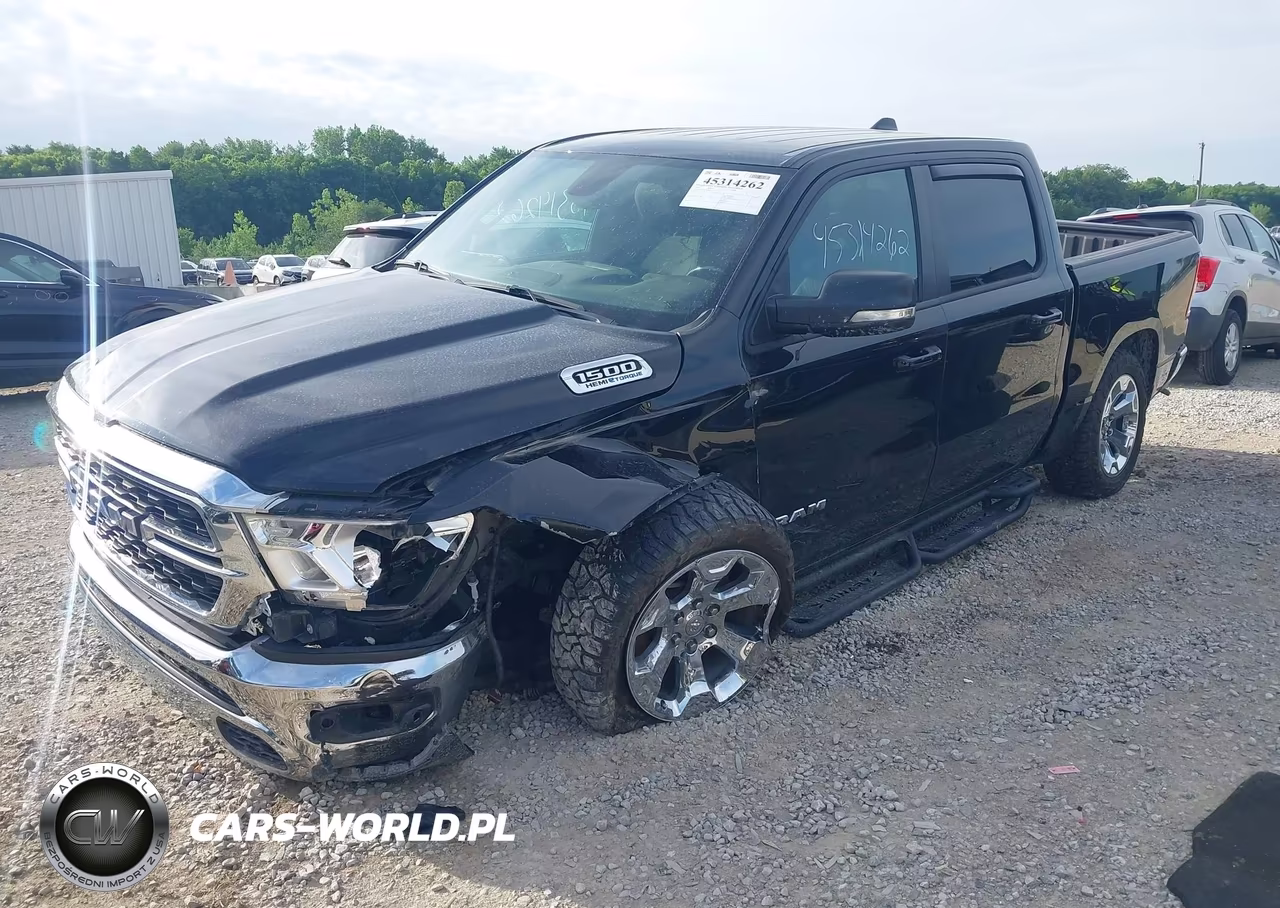 2022 Ram 1500 Big Horn 4X4 5'7 Box VIN:1C6SRFFTXNN267179 - 2
