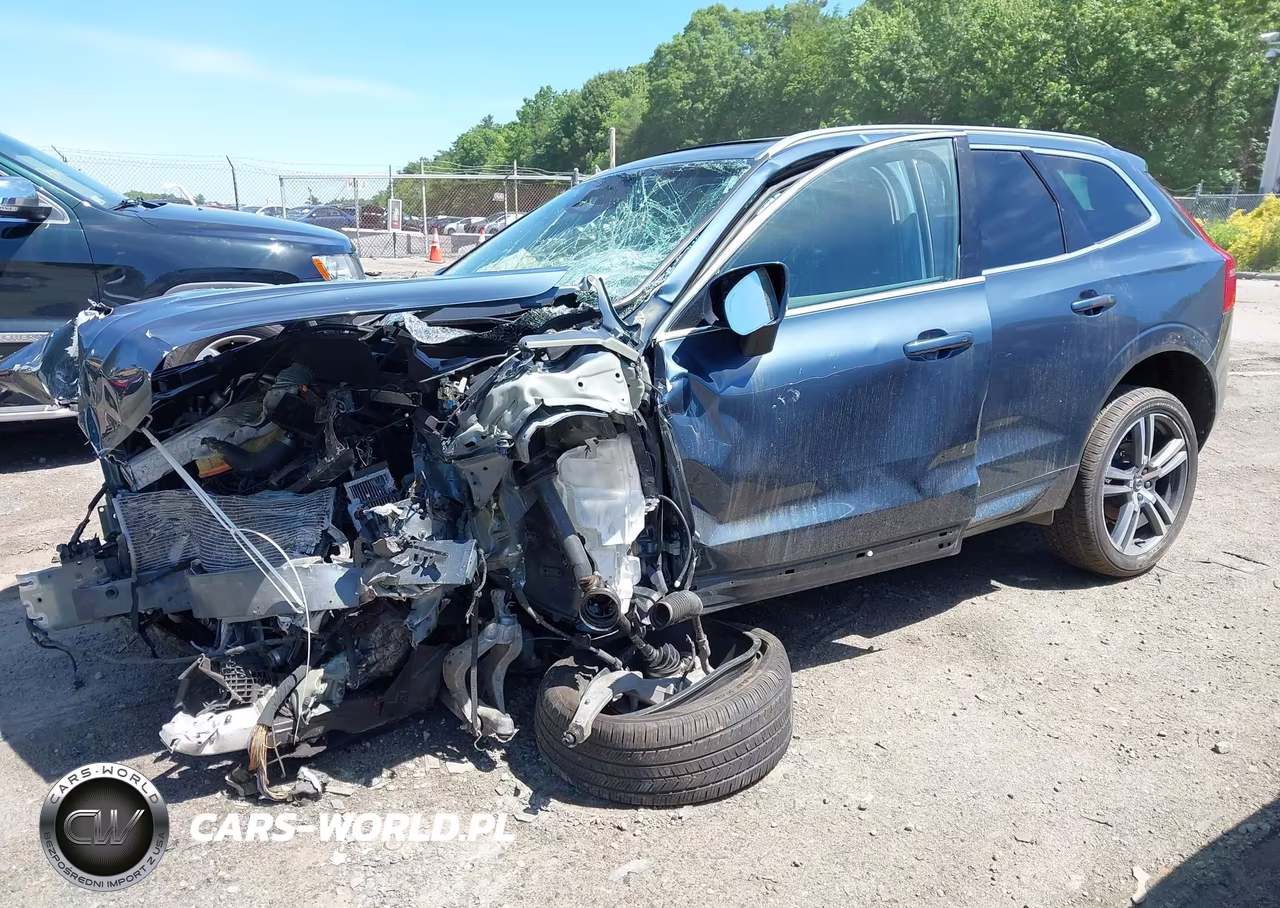 2021 Volvo Xc60 T5 Momentum VIN:YV4102RK3M1845622 - 2