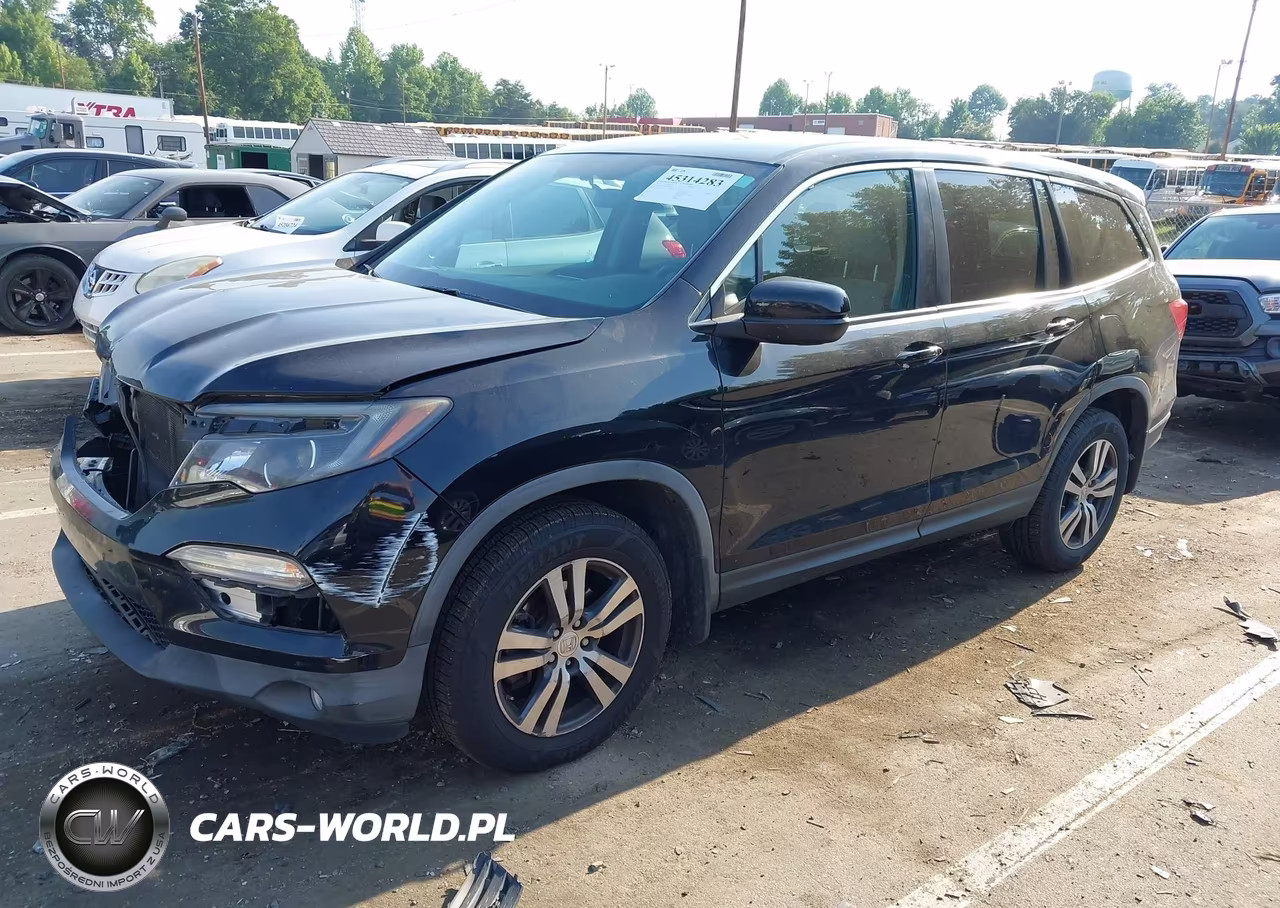 2017 Honda Pilot Ex VIN:5FNYF5H36HB002040 - 2