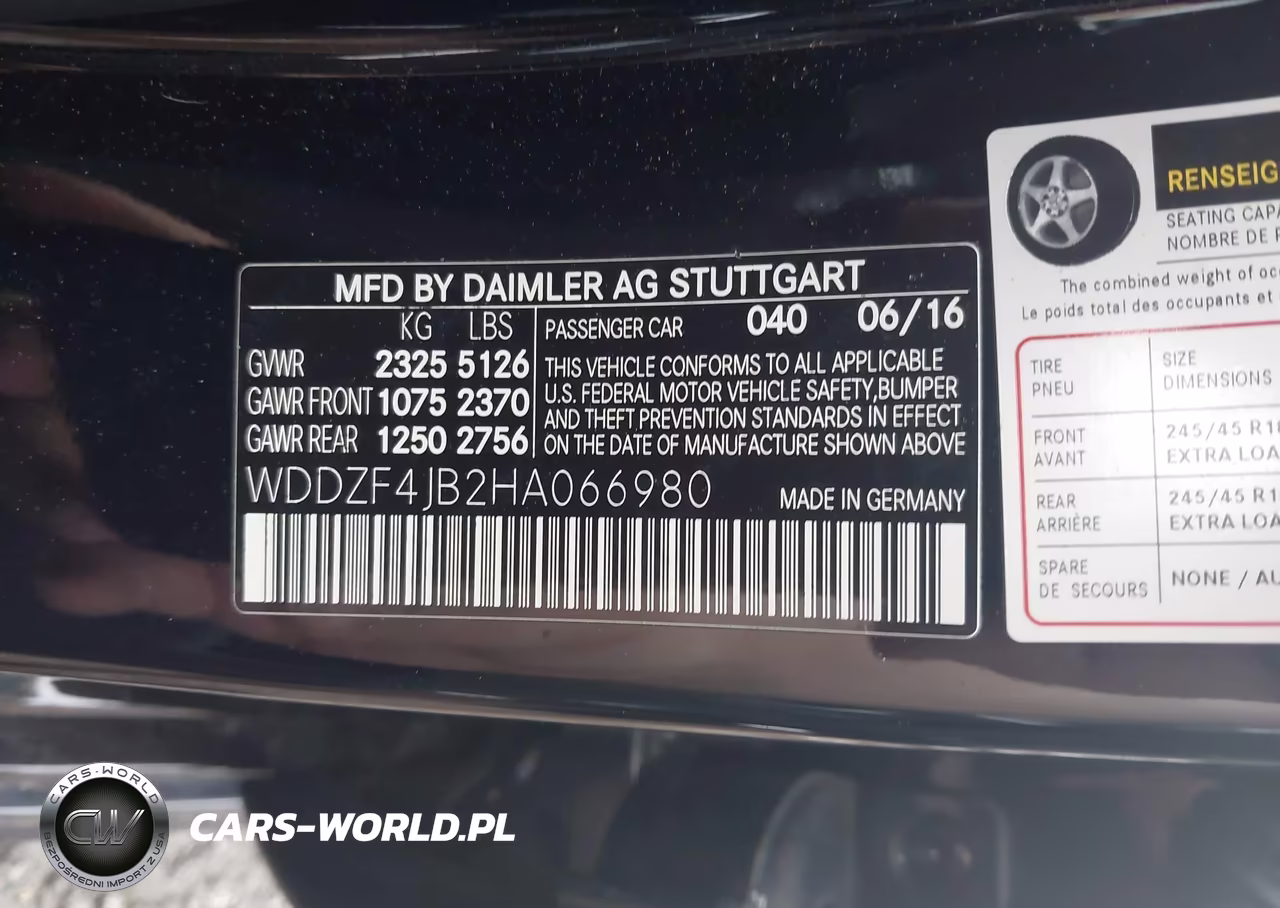 2017 Mercedes-Benz E 300 VIN:WDDZF4JB2HA066980 - 9