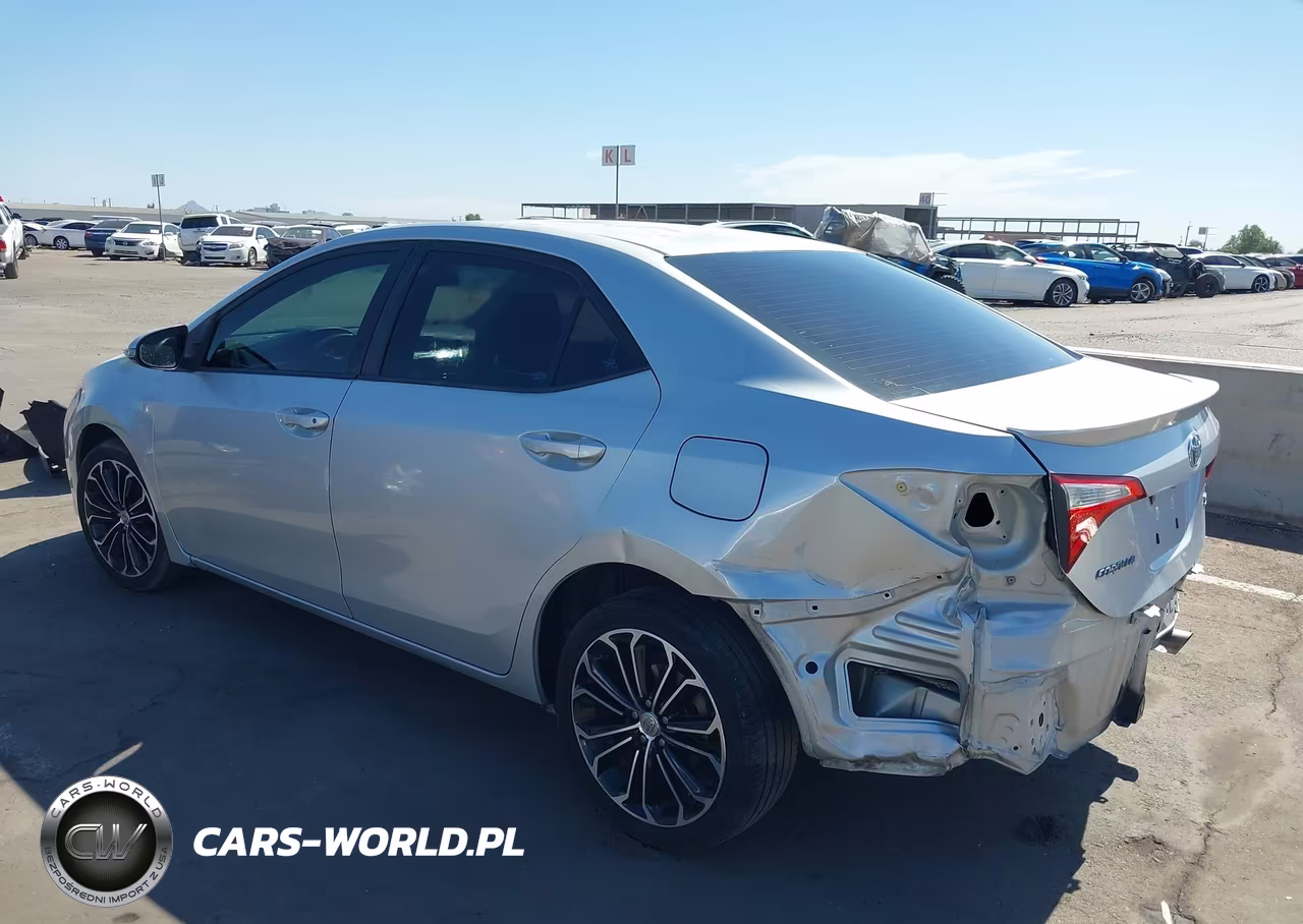2014 Toyota Corolla S Plus VIN:5YFBURHE5EP020369 - 3