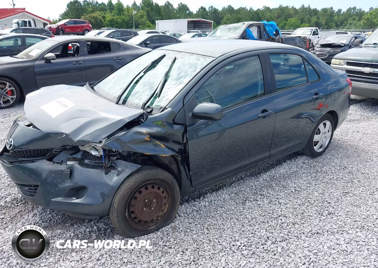 2010 Toyota Yaris VIN:JTDBT4K33A4066406 - 2