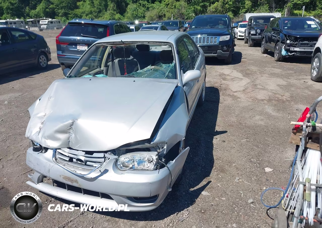2001 Toyota Corolla Le VIN:2T1BR12E91C466143 - 2